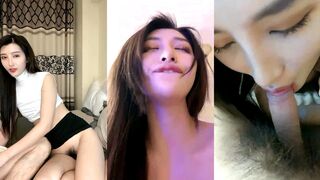 东北一豪放女，和男友直播做爱啪啪，先打飞机，口交，再女上位表情很销魂